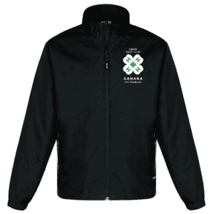 4170 Athletic Mesh Lined Track Jacket - Black