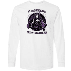 G240 Gildan Ultra Cotton Long Sleeve T-Shirt - White