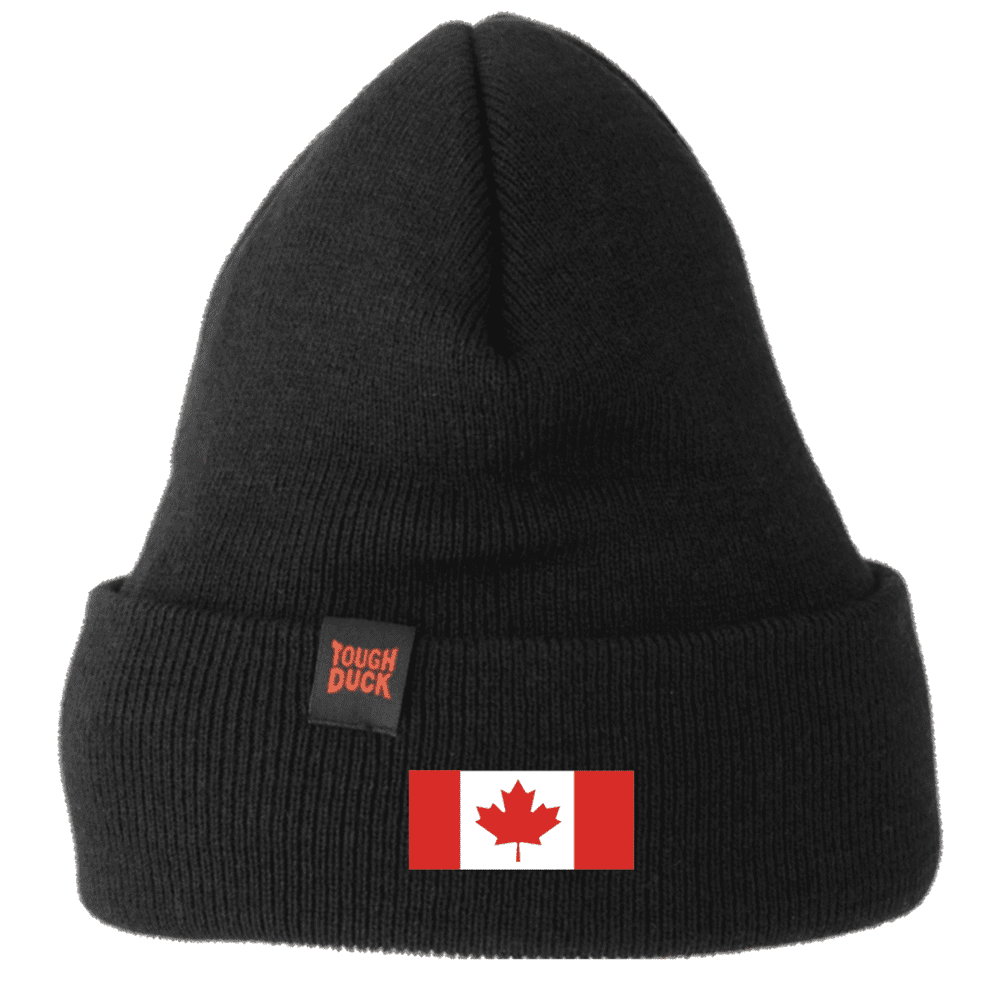 I358 Tough Duck FX 40 Knit Roll Toque - Black - Image 2