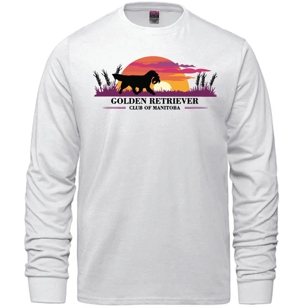 S05615 CSW 24/7 Breeze Adult Ring Spun Combed Cotton Crewneck Long Sleeve Shirt - White